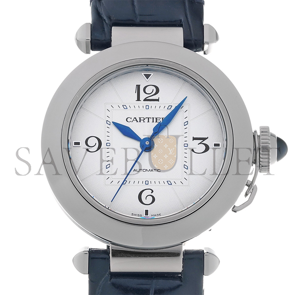 CARTIER PASHA DO SILVER DIAL WATCH WSPA0012